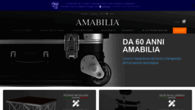 What Amabiliastore.it website looked like in 2021 (3 years ago)