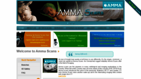 What Ammascan.com website looked like in 2021 (3 years ago)