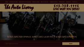 What Autolivery.com website looked like in 2021 (4 years ago)