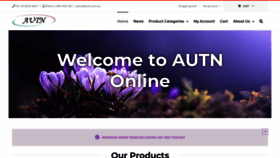 What Autn.com.au website looked like in 2021 (3 years ago)