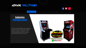 What Arcadesolutions.com.br website looked like in 2021 (3 years ago)