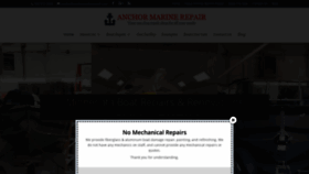 What Anchormarinerepair.com website looked like in 2021 (3 years ago)