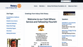 What Asburyparkrotary.org website looked like in 2021 (3 years ago)