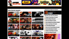 What Animeallstarhd.com website looked like in 2021 (3 years ago)