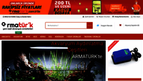 What Armaturk.com.tr website looked like in 2021 (3 years ago)