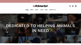 What Allhumanekind.com website looked like in 2021 (3 years ago)