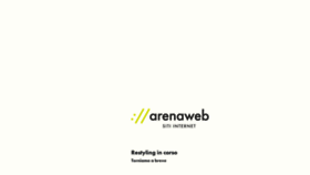 What Arenaweb.it website looked like in 2021 (3 years ago)