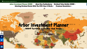 What Arborinvestmentplanner.com website looked like in 2021 (3 years ago)