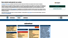 What Autoverhuur.startpagina.nl website looked like in 2021 (3 years ago)