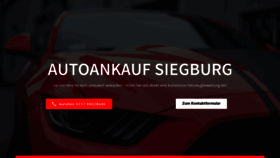 What Autosankauf-siegburg.de website looked like in 2021 (3 years ago)