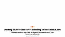 What Animeonlinesub.com website looked like in 2021 (3 years ago)