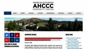What Ahccc.org website looked like in 2021 (3 years ago)
