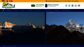 What Aroundthehimalayas.com website looked like in 2021 (3 years ago)