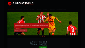What Arenavision.in website looked like in 2021 (3 years ago)