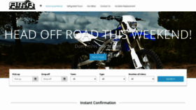 What Ausmotorcyclerental.com.au website looked like in 2021 (3 years ago)