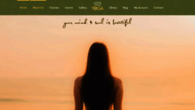 What Alphaomyoga.com website looked like in 2021 (3 years ago)