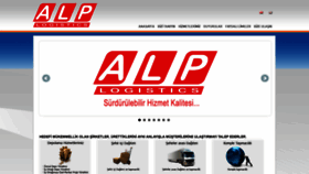 What Alplojistik.com website looked like in 2021 (3 years ago)