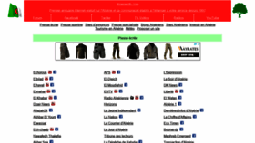What Algerieinfo.com website looked like in 2021 (4 years ago)
