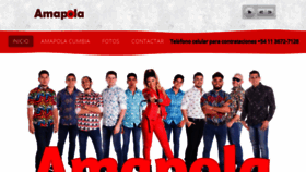 What Amapola-cumbia.com.ar website looked like in 2021 (3 years ago)