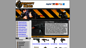 What Airsoftking.com website looked like in 2021 (3 years ago)
