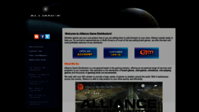 What Alliance-games.com website looked like in 2021 (3 years ago)