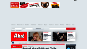 What Ahaonline.cz website looked like in 2021 (3 years ago)