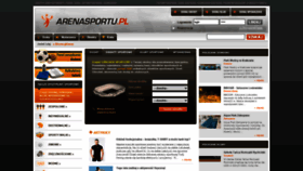 What Arenasportu.pl website looked like in 2021 (3 years ago)