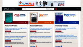 What Arvojournals.org website looked like in 2021 (3 years ago)