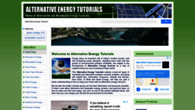 What Alternative-energy-tutorials.com website looked like in 2021 (3 years ago)