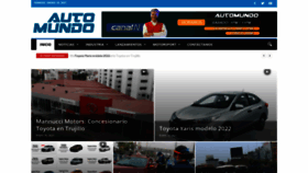 What Automundo.pe website looked like in 2021 (3 years ago)