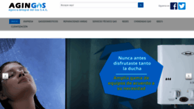 What Agingas.com website looked like in 2021 (5 years ago)