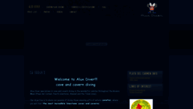 What Aluxdiver.com website looked like in 2021 (3 years ago)