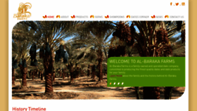 What Albarakafarms.com website looked like in 2021 (5 years ago)