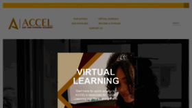 What Accelacademymobile.com website looked like in 2021 (5 years ago)
