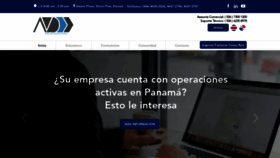 What Avdinternacional.com website looked like in 2021 (3 years ago)