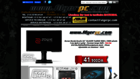 What Algerpc.com website looked like in 2021 (3 years ago)
