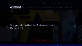 What Automationindiaexpo.com website looked like in 2021 (3 years ago)