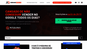 What Adrianogianini.com.br website looked like in 2021 (3 years ago)