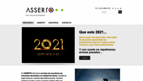 What Assertorsc.com website looked like in 2021 (3 years ago)