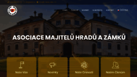 What Amhz.cz website looked like in 2021 (4 years ago)