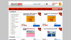 What Autoepc.com.ua website looked like in 2021 (3 years ago)