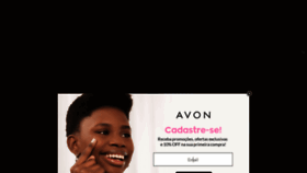 What Avoncomigo.avon.com.br website looked like in 2021 (3 years ago)