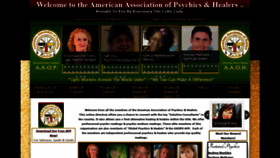 What Americanassociationofhealers.org website looked like in 2021 (3 years ago)