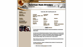 What Americanmade-site.us website looked like in 2021 (3 years ago)