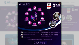 What Aighospitals.com website looked like in 2021 (5 years ago)