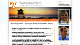 What Arnhempsycholoog.com website looked like in 2021 (3 years ago)