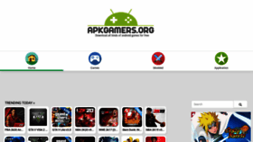 What Apkgamers.org website looked like in 2021 (3 years ago)