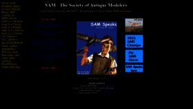 What Antiquemodeler.org website looked like in 2021 (4 years ago)