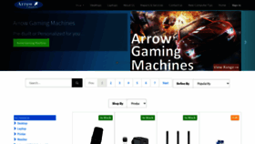 What Arrowcomputers.com.au website looked like in 2021 (3 years ago)