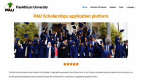 What Au-pau.org website looked like in 2021 (3 years ago)